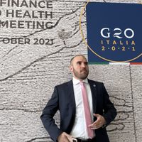 En antesala de la cumbre de G20, Martín Guzmán se reunió con la titular del FMI