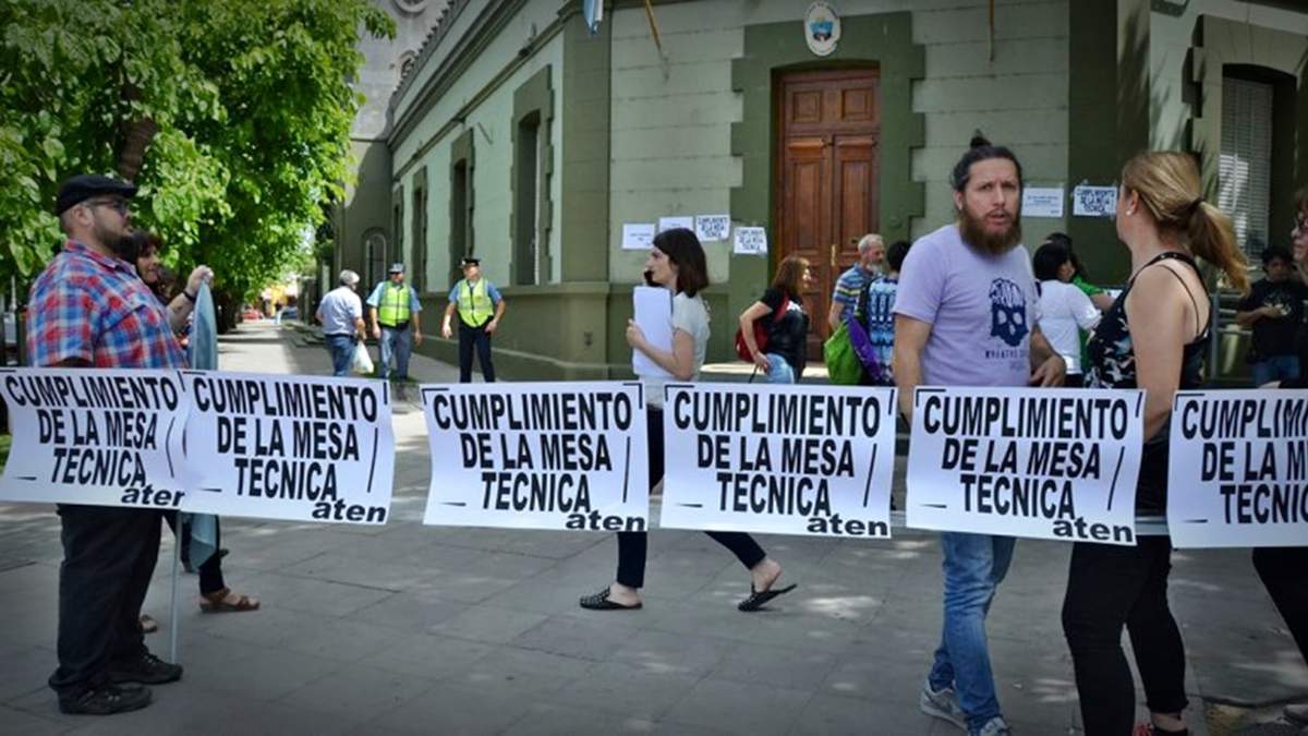 Reunión entre ATEN y el Gobierno Fuente: (Instagram)