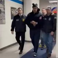 “Feliz año nuevo” dice Maduro al llegar a oficinas de la DEA en Nueva York (Video)