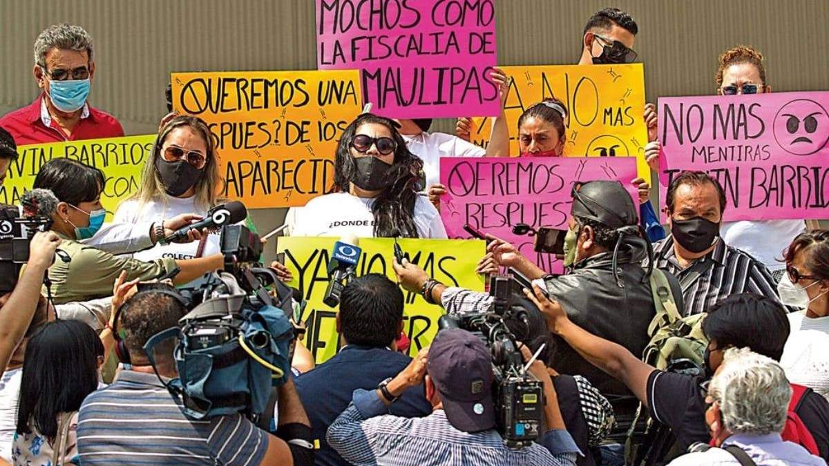 Familiares de desaparecidos. Desesperación