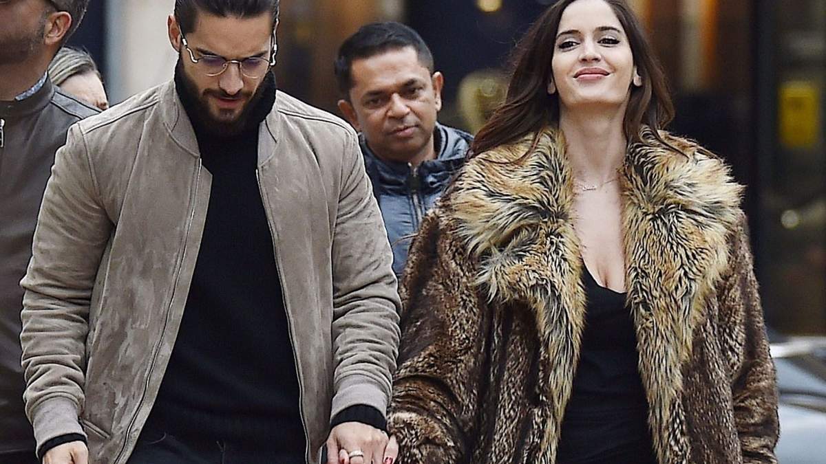 Natalia Balurich y Maluma. Fuente (Twitter)