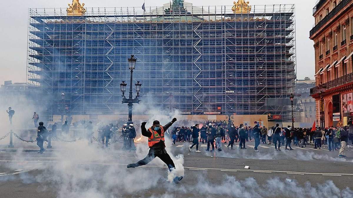 Protestas en Francia