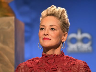 Con un gran descargo Sharon Stone promovió el voto para el partido demócrata abiertamente