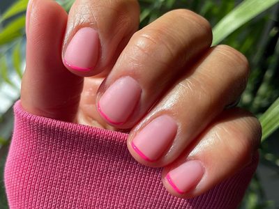 Nail Art: conocé las micro "francesitas", un diseño re delicado para tus uñas y casi imperceptible a la vista
