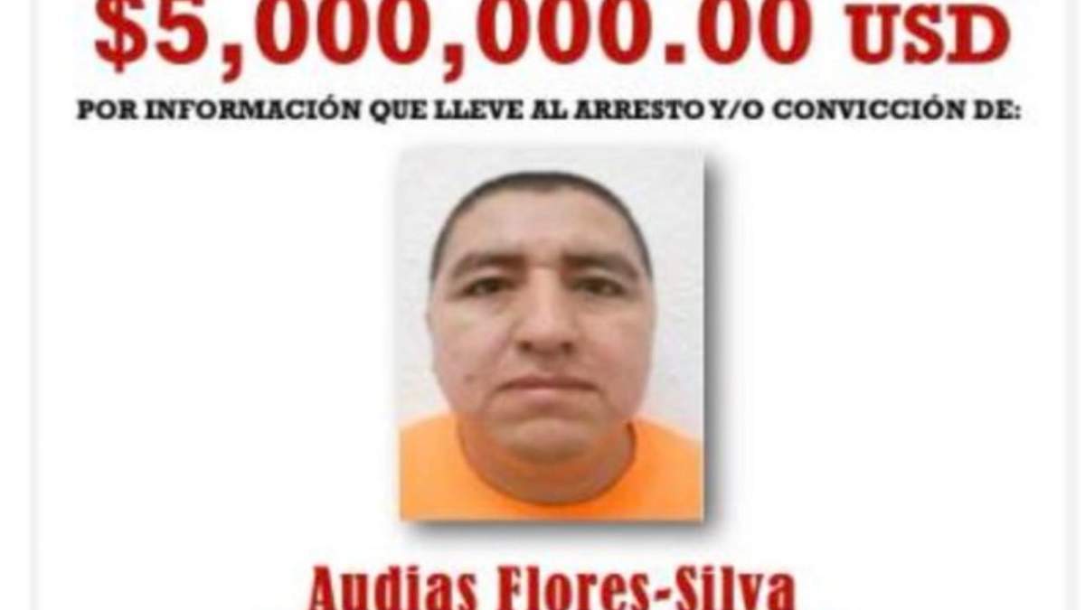 Audias Flores Silva, alias “El Jardinero”, detenido en Nayarit