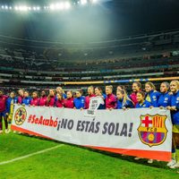 Barcelona femenil venció 2-0 al América en el Estadio Azteca