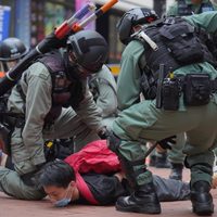 Las protestas regresan a Hong Kong contra un proyecto de seguridad; hay 180 detenidos