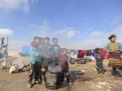 Más de dos millones de desplazados en el noroeste de Siria amenazados por "otro duro invierno": MSF