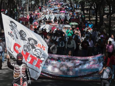 Pegasus: Espiar a la resistencia magisterial, base en la Reforma Educativa de Peña Nieto