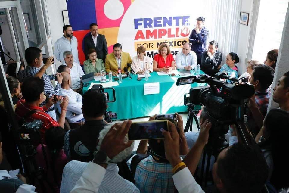 La coordinadora del comité estatal del Frente Amplio por México, Guadalupe Ruiz del Río, informó en conferencia de prensa que ya están instalados todos los comités estatales del frente