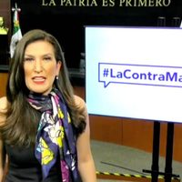 Kenia López agradece a AMLO la "difusión extraordinaria" a su video en la mañanera