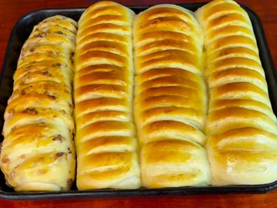 Con 1 kg de harina, hacé estos 4 panes rellenos, perfectos para vender o compartir en familia
