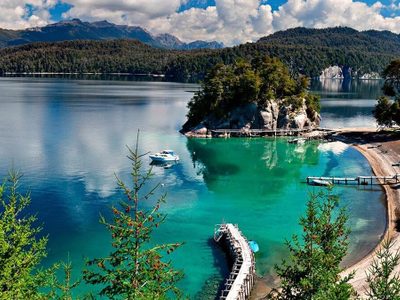 Inauguran obras para el turismo en la reserva Laguna Verde