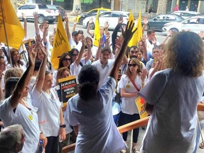 Ampros anunció un plan de lucha y llevó su reclamo a la OIT