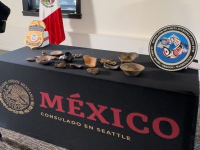 EU devuelve a México 35 piezas arqueológicas