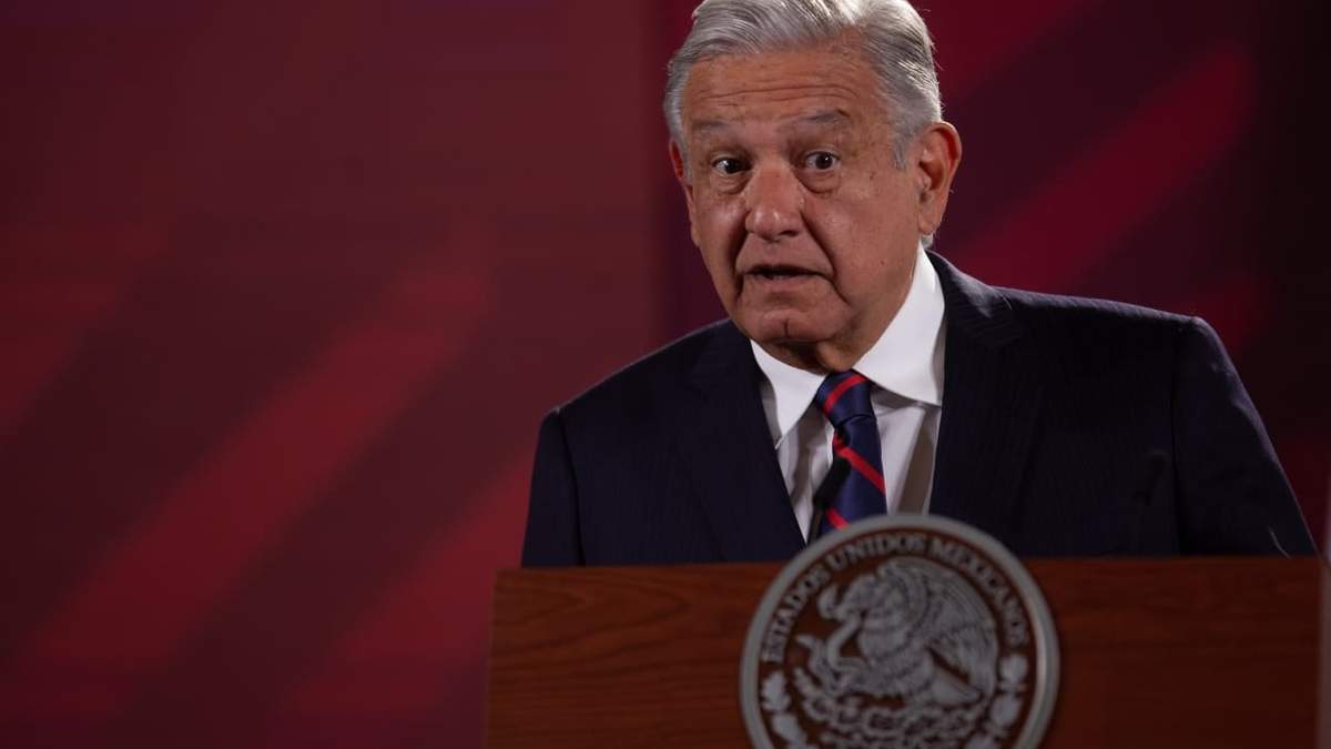 El presidente López Obrador