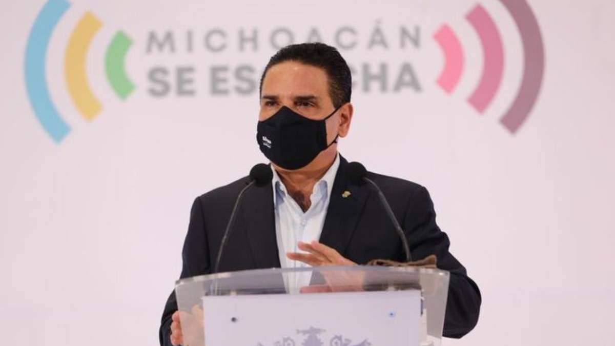 El gobernador de Michoacán Silvano Aureoles