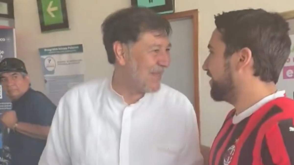 Gerardo Fernández Noroña y Luis Felipe Calderón Zavala