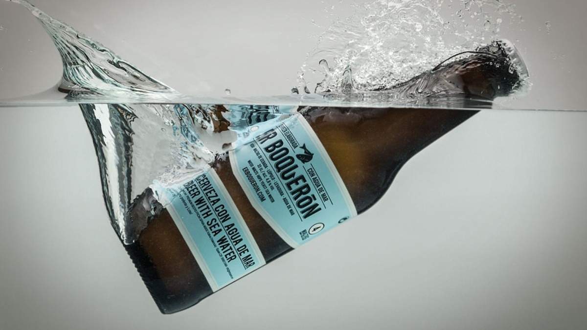 Cervezas hechas con agua de mar. Fuente: (Instagram)