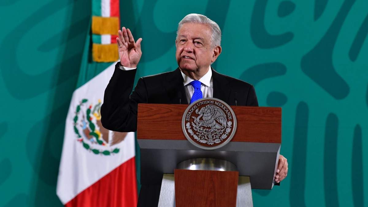 El presidente López Obrador