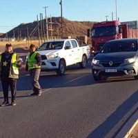 Por el Día Nacional de la Seguridad Vial hubo concientización en la ruta 7