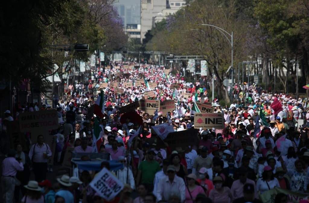 La manifestación de este domingo