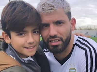 Benja puso en apuros al Kun Agüero: "¿Qué me estás diciendo?"