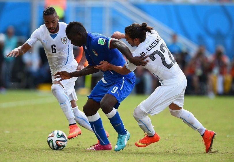 Italia vs Uruguay 2014. Foto auf.org.uy