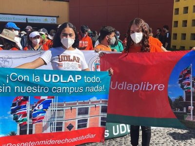 No hay condiciones para regresar al campus de la UDLAP: rectora Anaya Berríos