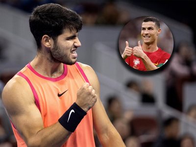El guiño de Carlos Alcaraz a Cristiano Ronaldo en Shanghái