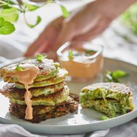 Medallones de zucchini y batata: vas a amar esta receta para una comida exprés y nutritiva