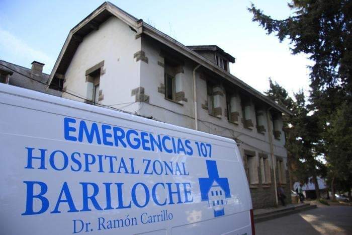 Hospital de Bariloche. Fuente: (Instagram)