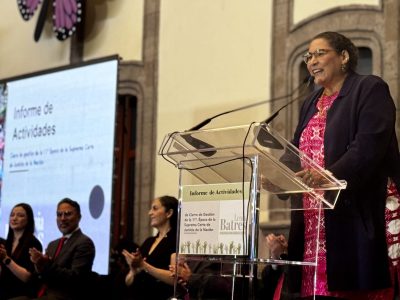 “Enterramos a este ominoso Poder Judicial”, dice la ministra Lenia Batres en su informe