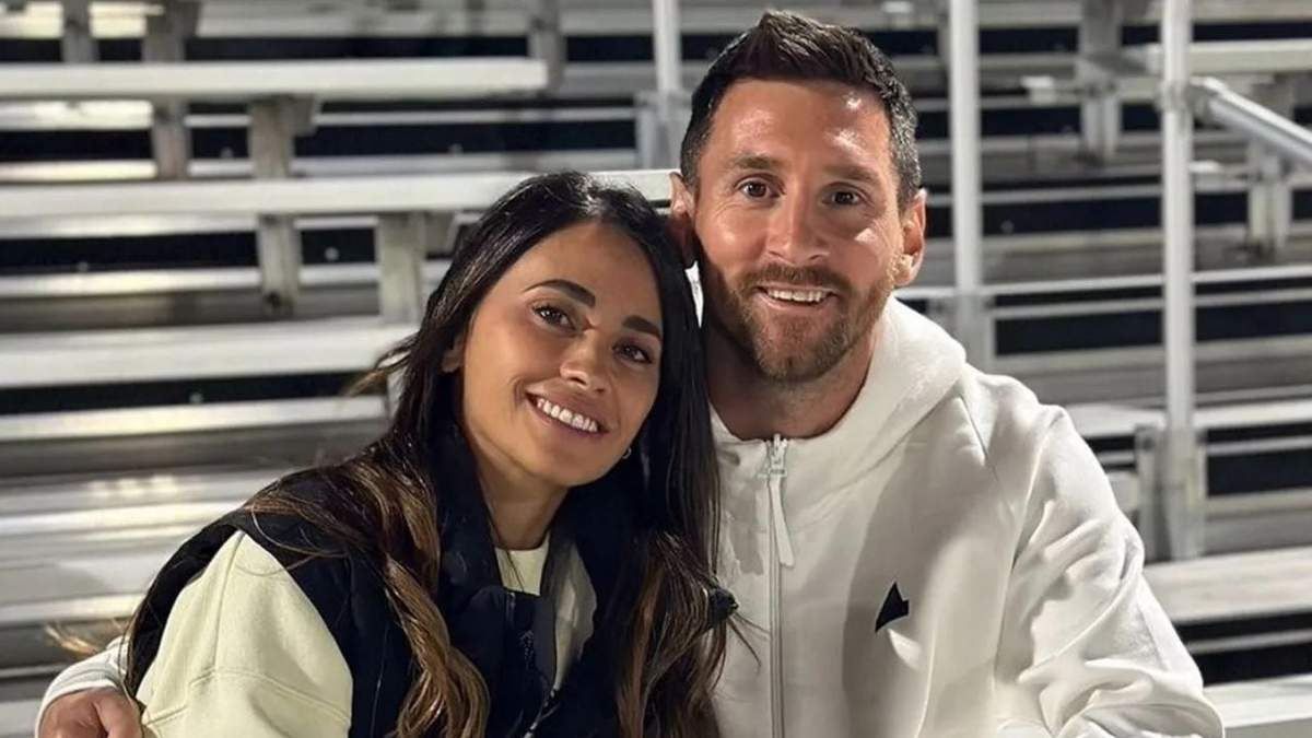 Lionel Messi y Antonela Roccuzzo. Fuente: (Instagram)