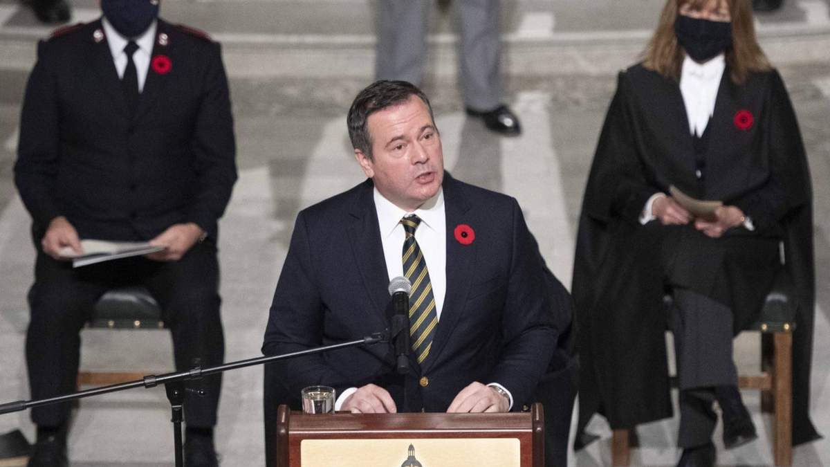 Jason Kenney, primer ministro de Alberta, Canadá