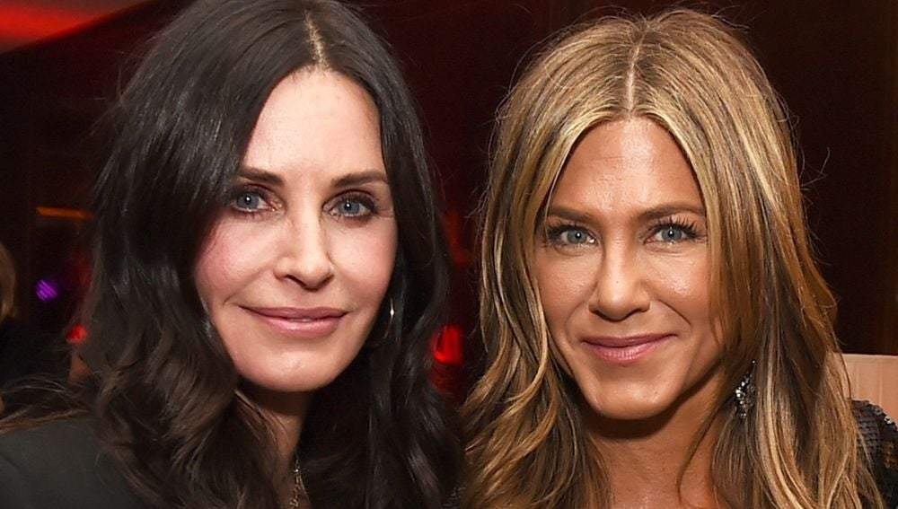 Courteney Cox y Jennifer Aniston. Fuente: (Instagram)