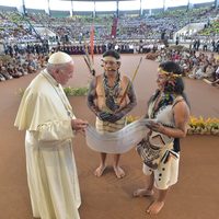 El Papa advierte amenazas a los pueblos indígenas de la Amazonia