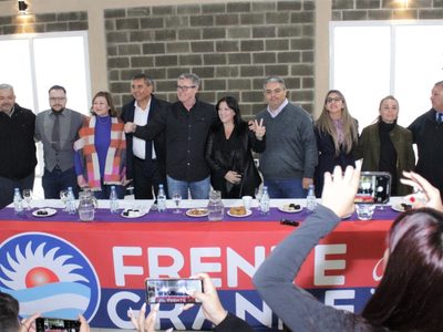 Lanzaron la colectora del Frente Grande y Comunidad en Plaza Huincul
