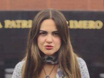 Andrea Chávez se descarta para presidir el Senado (Video)