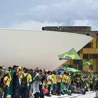 Detuvieron a la mujer que habría organizado el ataque contra el Congreso brasilero