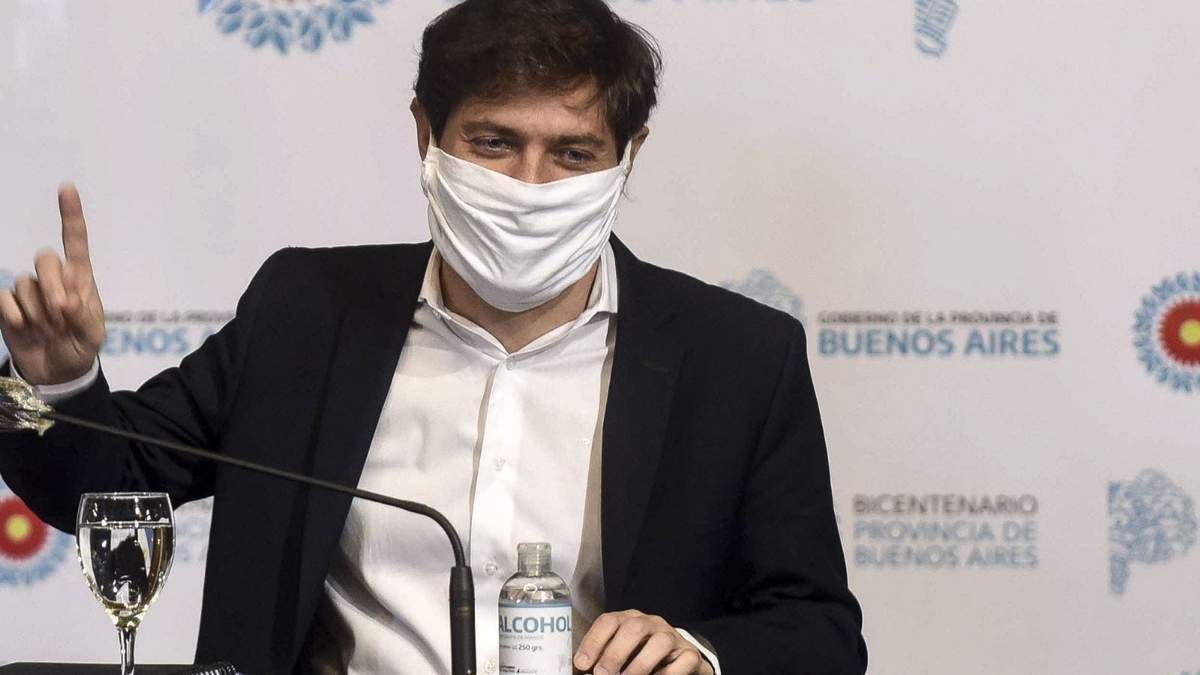 Axel Kicillof, gobernador bonaerense. Fuente: (Twitter)