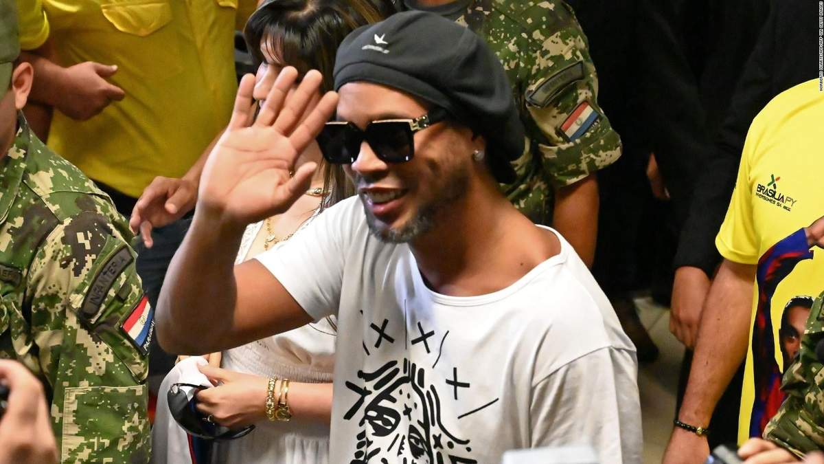 Ronaldinho. Fuente: (Twitter).