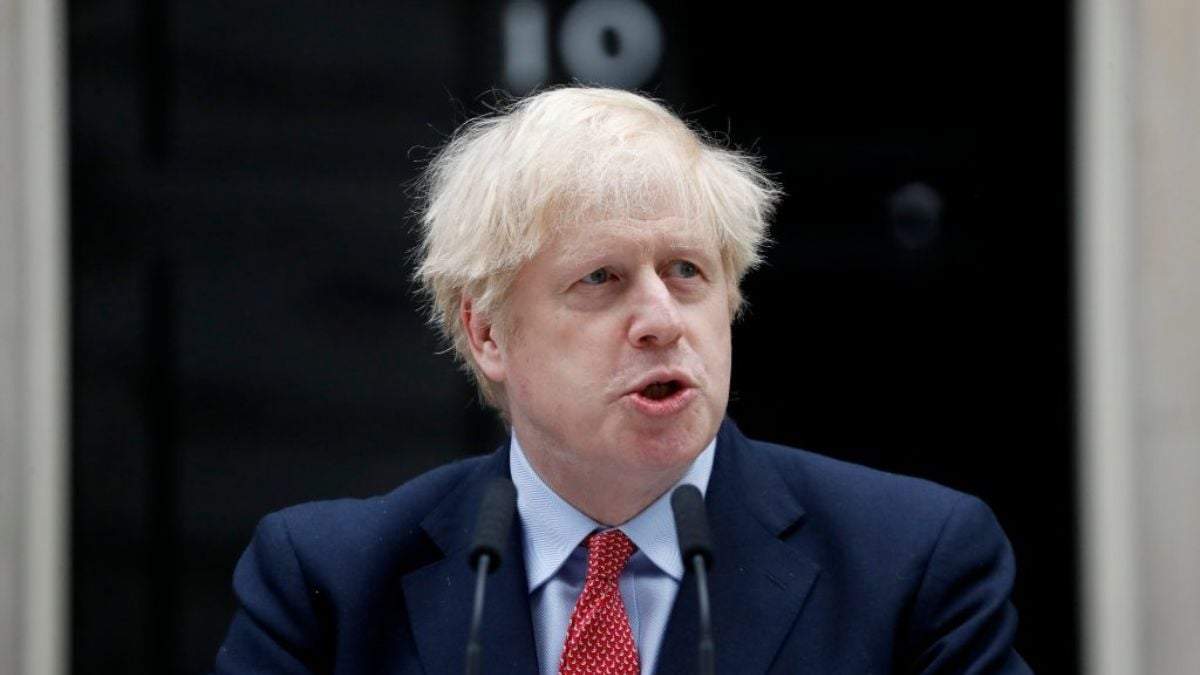 El primer ministro de Reino Unido, Boris Johnson