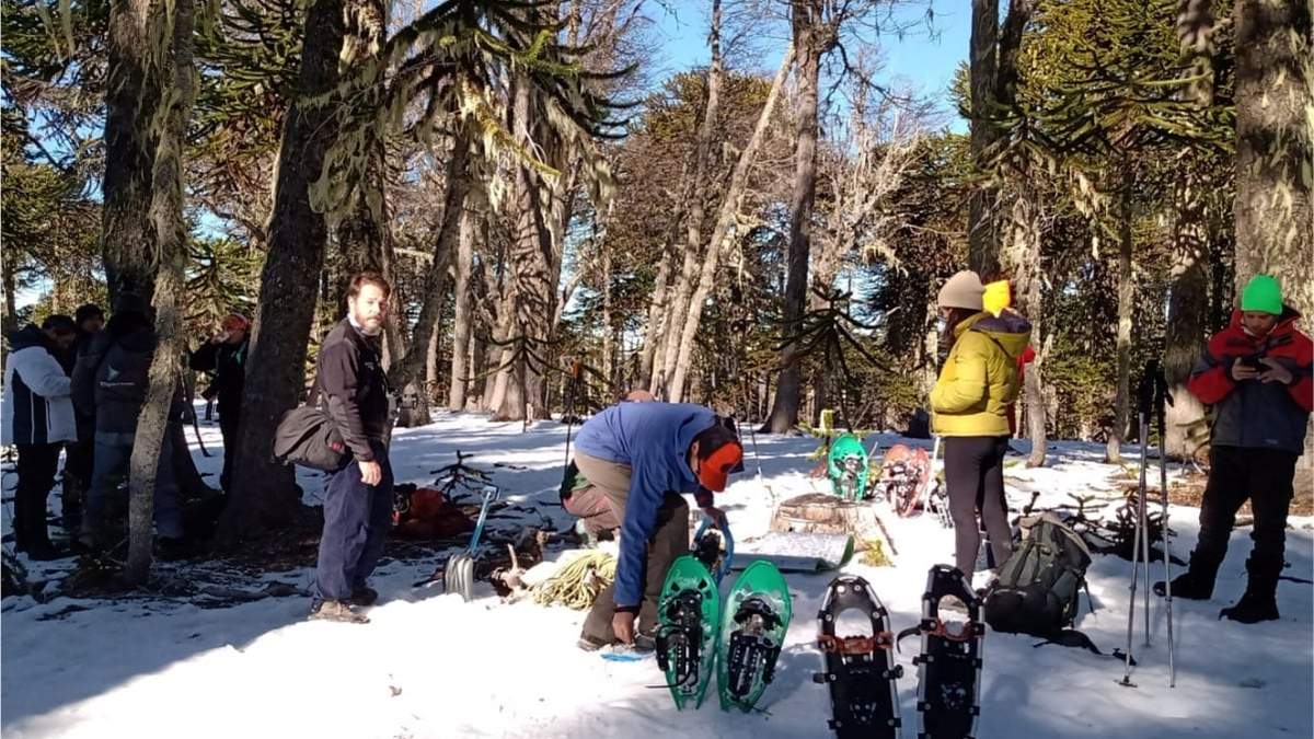“Mil maneras de vivir la nieve”. Fuente: (Facebook)
