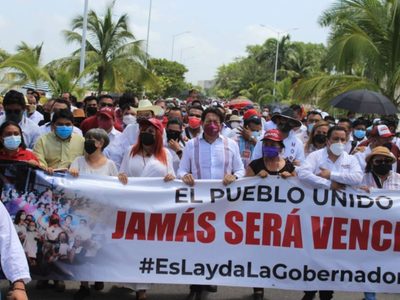 Rescatan votos para Sansores en primera jornada de recuento en Campeche