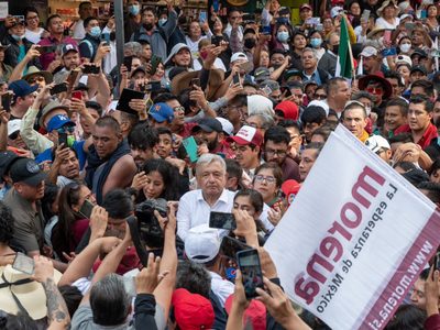 Fotogalería: El furor de la marcha por López Obrador