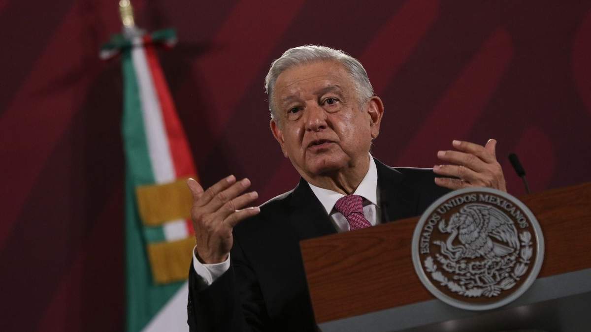 El presidente López Obrador