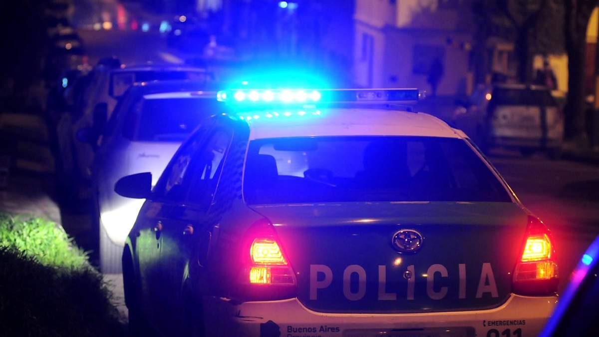 Policía de la provincia de Buenos Aires. Fuente: (Twitter)