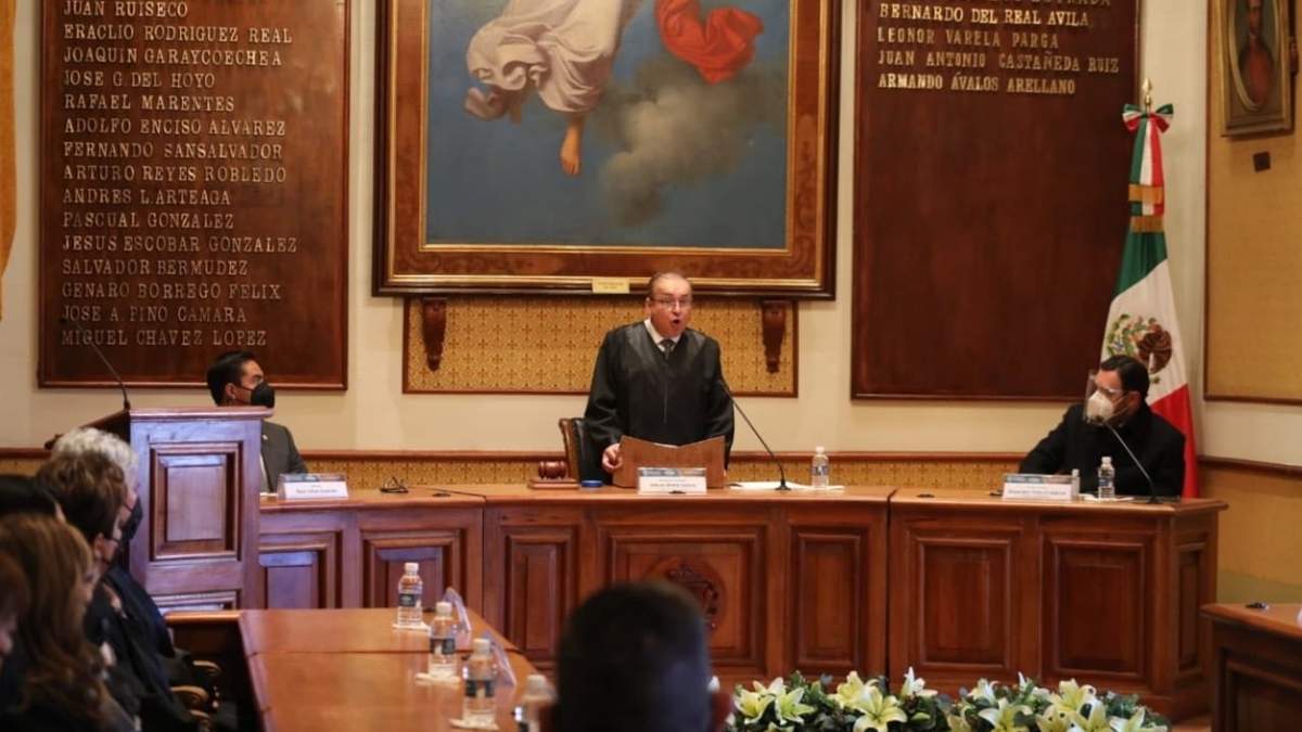 Arturo Nahle García, presidente del Tribunal Superior de Justicia