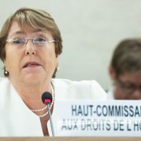 Al inaugurar sesión de la ONU-DH, Bachelet deplora asesinatos de defensores y periodistas en México